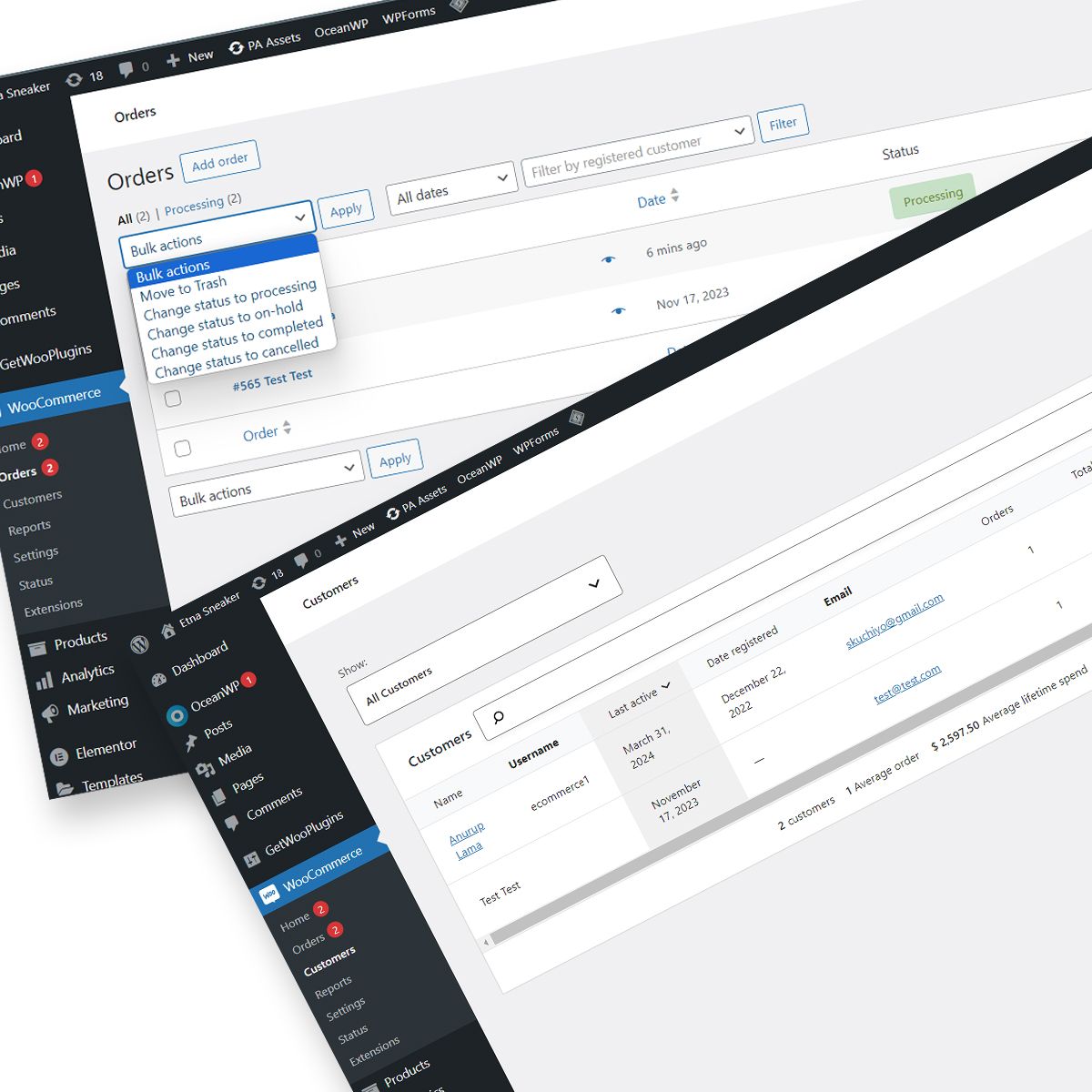 CUSTOMER-LIST-AND-BACKEND-ORDER