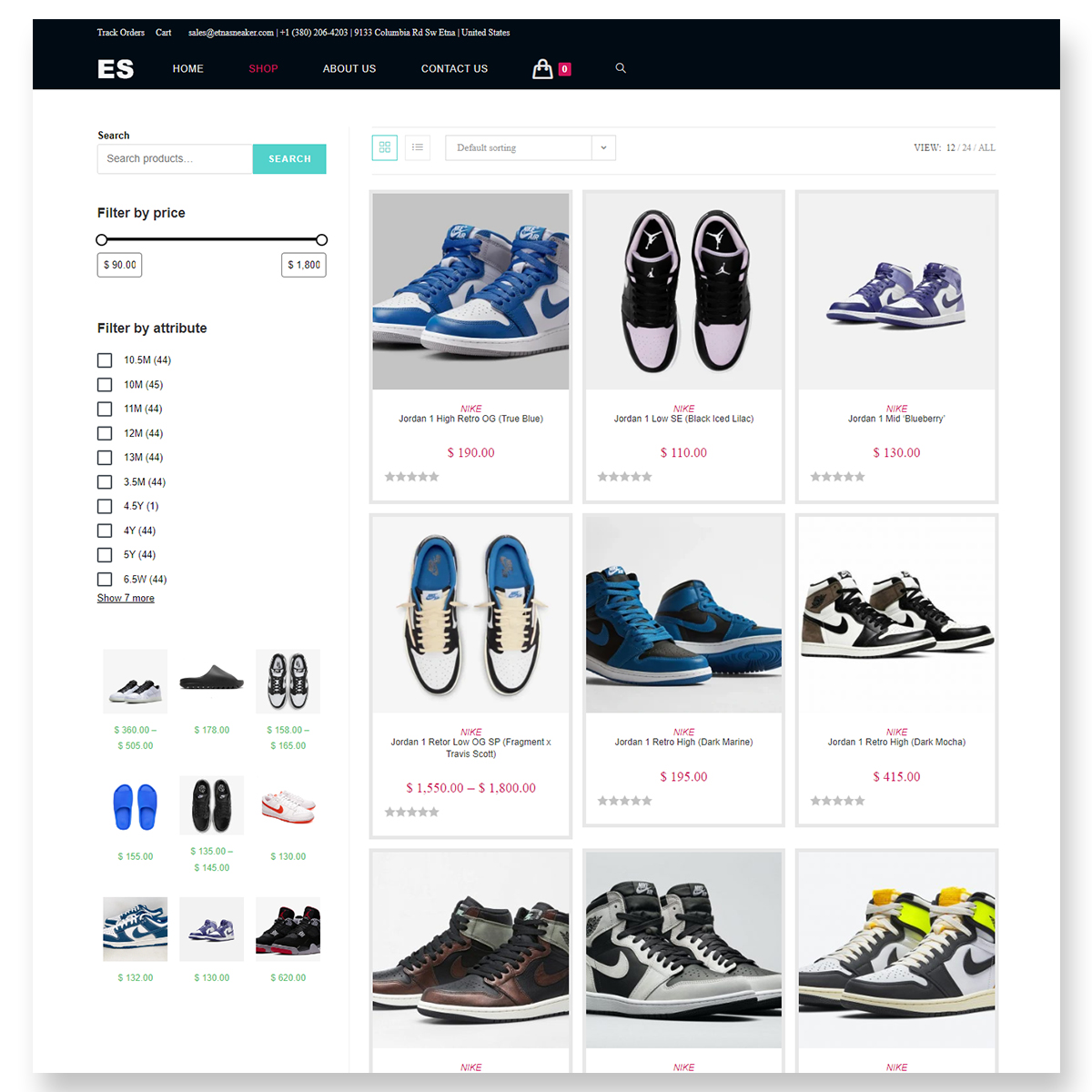 Shop-Page